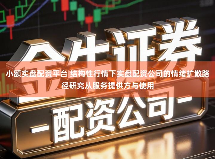 小额实盘配资平台 结构性行情下实盘配资公司的情绪扩散路径研究从服务提供方与使用